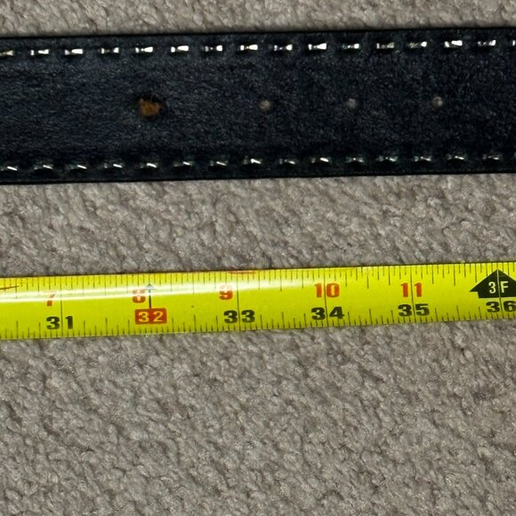 Express Studded Leather Belt Western Cowgirl Cowboy style - Picture 6 of 16